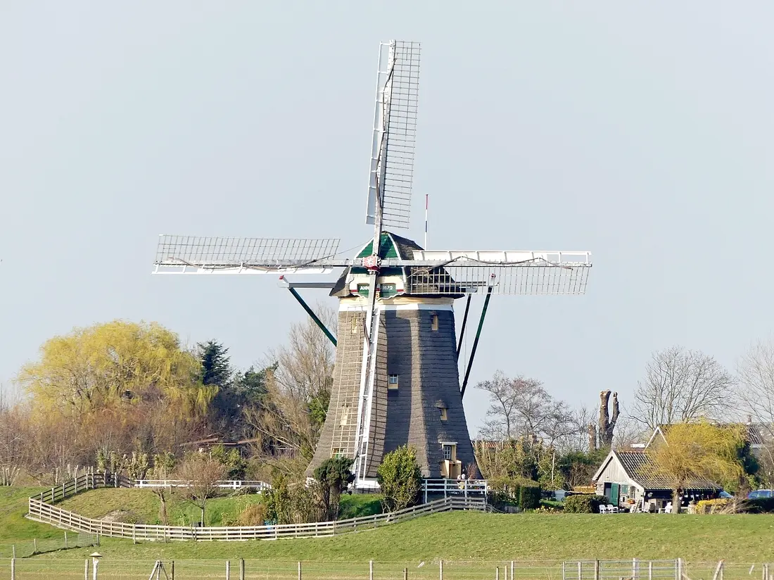 1, Molen 00965 Bovenmolen (van de Driemanspolder) (Leidschendam), Piet Glasbergen (22-3-2022) | Database Nederlandse molens