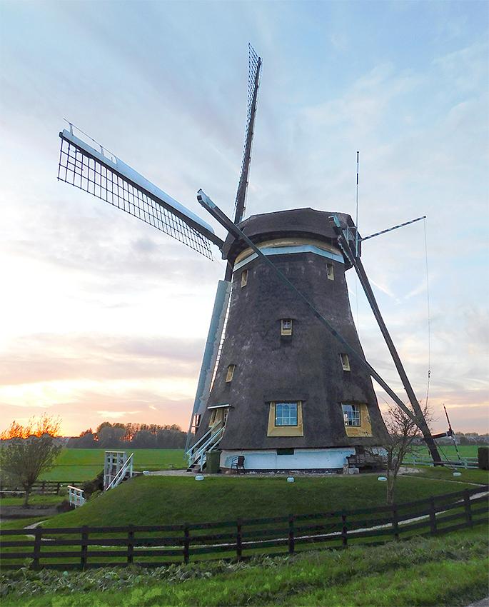 2, Molen 00966 Middenmolen (van de Driemanspolder) (Leidschendam), Piet Glasbergen (3-11-2018) | Database Nederlandse molens