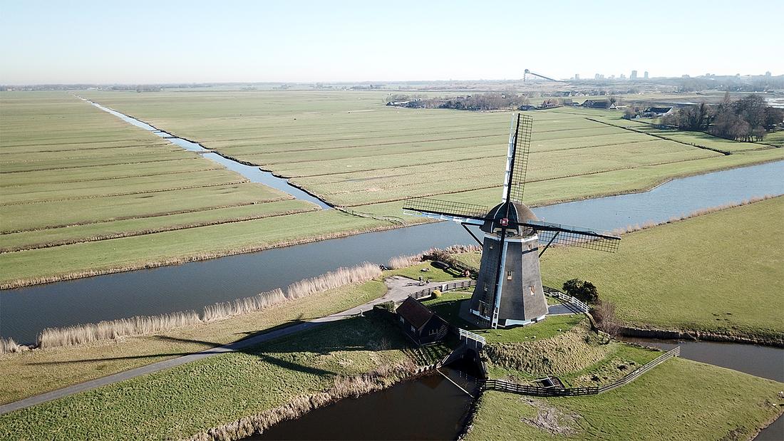 4, Molen 00967 Ondermolen (van de Driemanspolder) (Leidschendam), Wim Koree (15-2-2019) | Database Nederlandse molens