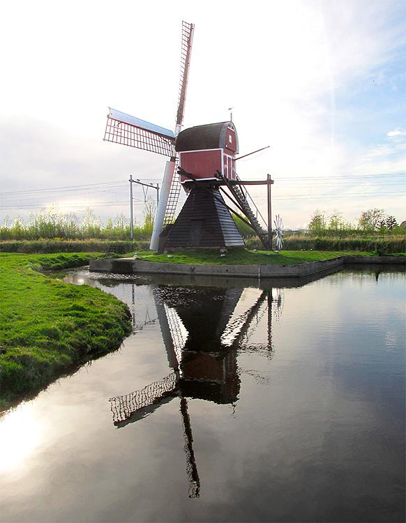 2, Molen 01043 Lageveensemolen (Lisse), Piet Glasbergen (21-4-2016) | Database Nederlandse molens