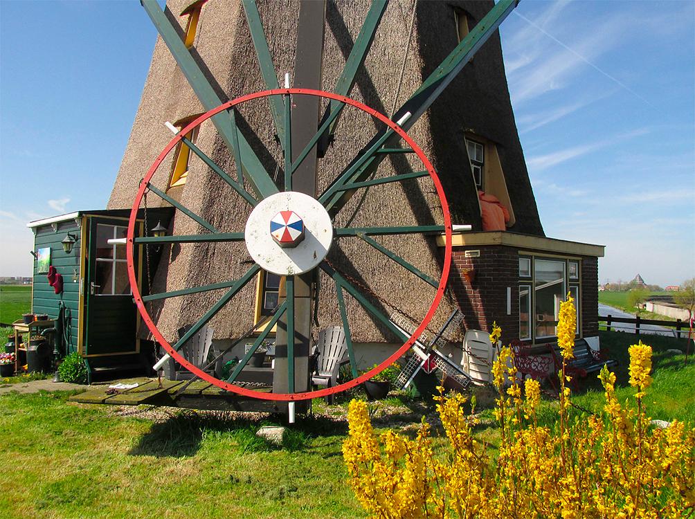 8, Molen 00071 Lisserpoelmolen (Lisse), Piet Glasbergen (21-4-2016) | Database Nederlandse molens