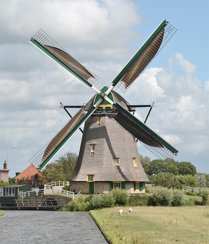 1, Molen 01536 Dijkmolen (Maasland), Rob Pols (29-7-2015) | Database Nederlandse molens