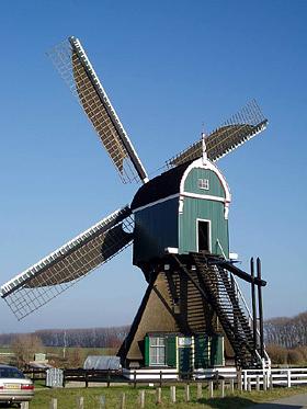 2, Molen 00826 Bonkmolen / Molen den Bonk (Lexmond), Mark Dwarswaard (25-2-2006) | Database Nederlandse molens