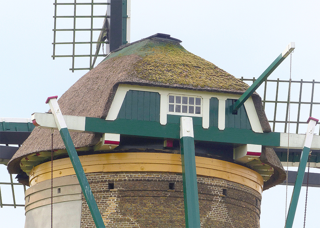 7, Molen 01788 Boterhuismolen (Warmond), Piet Glasbergen (23-8-2017) | Database Nederlandse molens