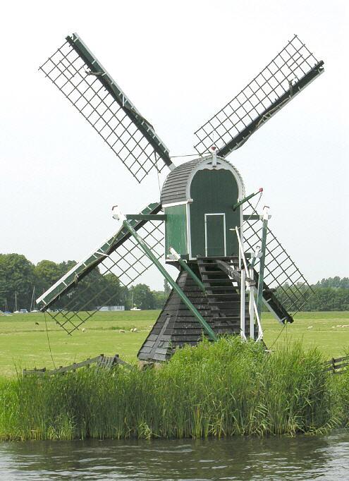 2, Molen 10177 Nieuwe Hofmolen (Warmond), Donald Vandenbulcke (10-7-2005) | Database Nederlandse molens