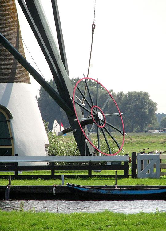8, Molen 01792 Zwanburgermolen (Warmond), Piet Glasbergen (30-8-2016) | Database Nederlandse molens
