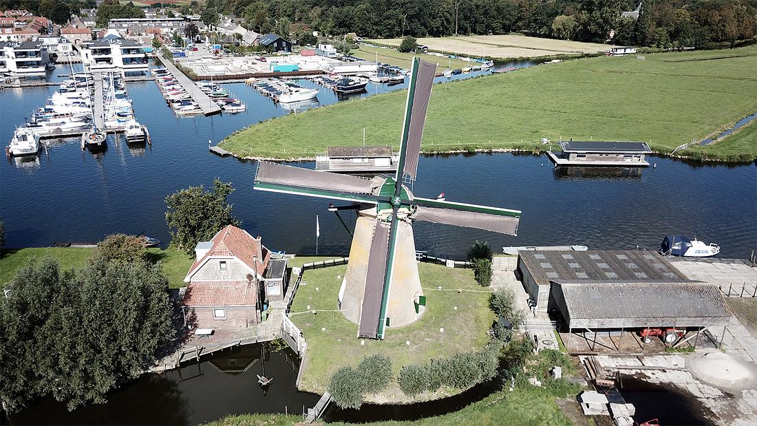 5, Molen 01792 Zwanburgermolen (Warmond), Wim Koree (13-9-2018) | Database Nederlandse molens