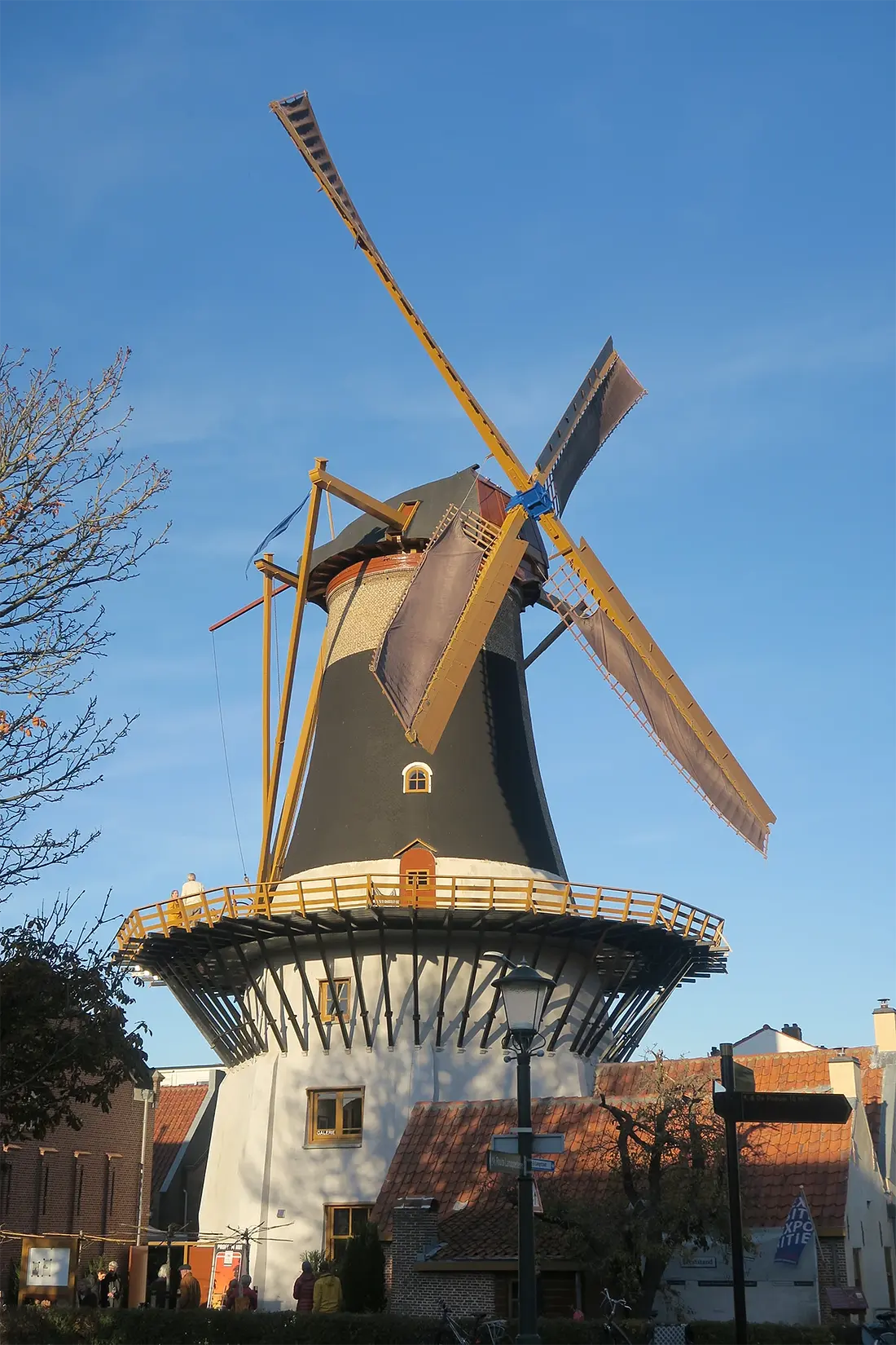 Molen 00989 Windlust (Wassenaar),  Erwin Esselink (12-11-2022) | Database Nederlandse molens
