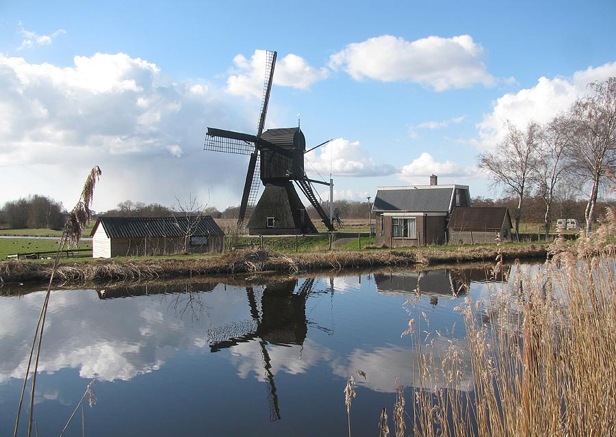 4, Molen 00021 Westveense Molen (Woerdense Verlaat), Piet Glasbergen (13-3-2013) | Database Nederlandse molens