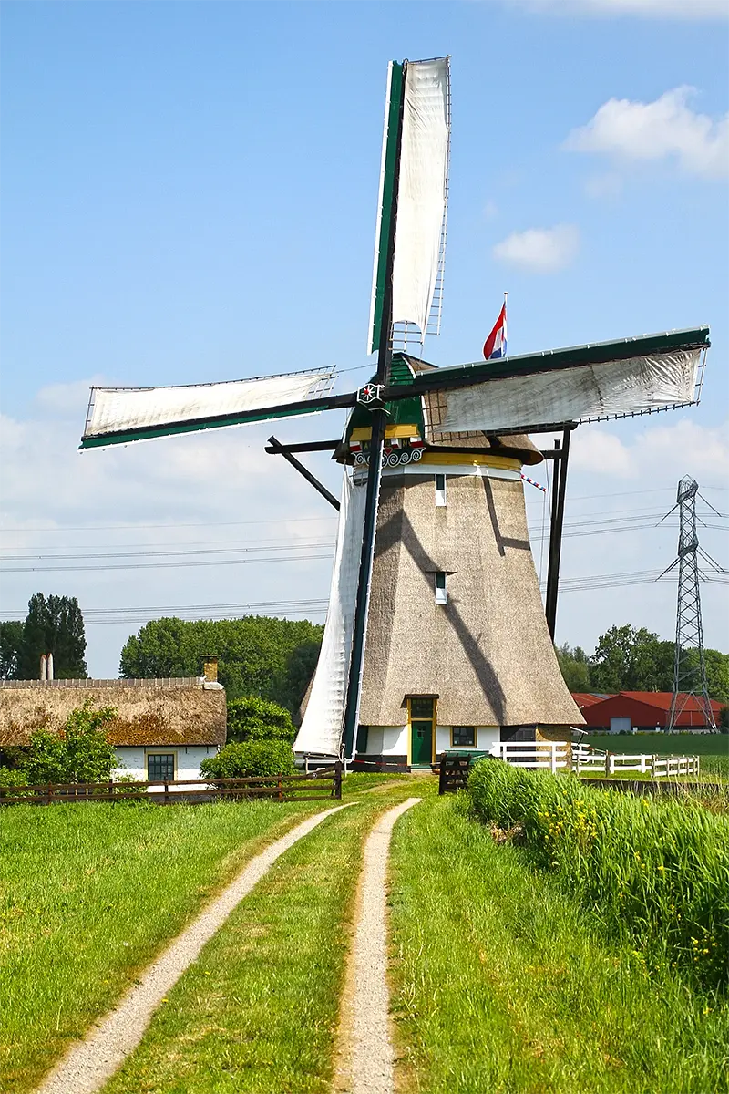 Molen 00933 (Tweemanspolder) Nr. 1 (Zevenhuizen), Ton Koorevaar (14-5-2022) | Database Nederlandse molens