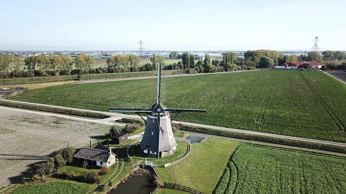 4, Molen 00933 (Tweemanspolder) Nr. 1 (Zevenhuizen), Wim Koree (13-10-2018) | Database Nederlandse molens