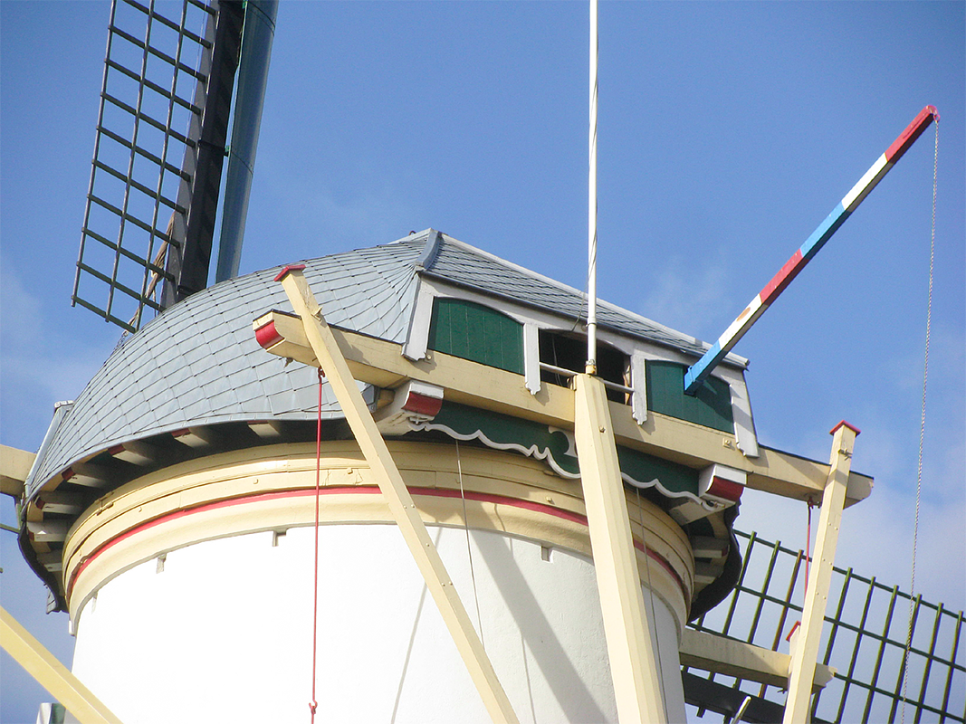 5, Molen 00937 De Hoop (Zoetermeer), Piet Glasbergen (5-10-2017) | Database Nederlandse molens
