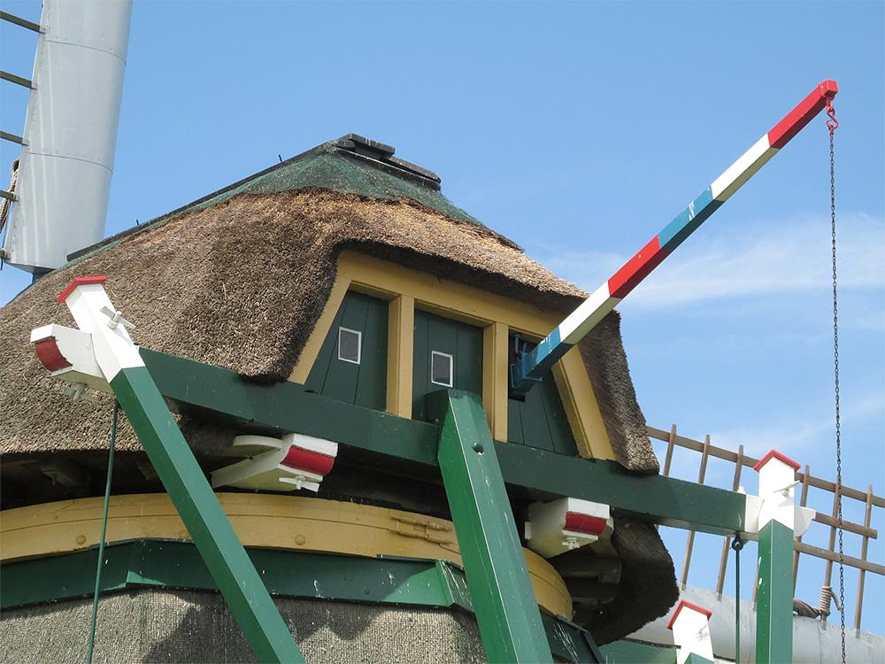 8, Molen 12750 Meerburgermolen (Leiderdorp), Piet Glasbergen (5-8-2015) | Database Nederlandse molens