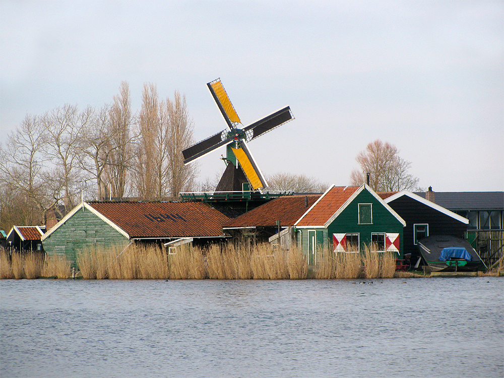 3, Molen 10101 Het Klaverblad (Zaandam), Piet Glasbergen (13-2-2013) | Database Nederlandse molens
