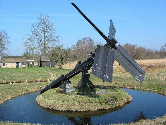 4, Molen 06917 Tjasker Kalenberg Z (Ossenzijl / Kalenberg), Willem Jans (31-3-2004). | Database Nederlandse molens