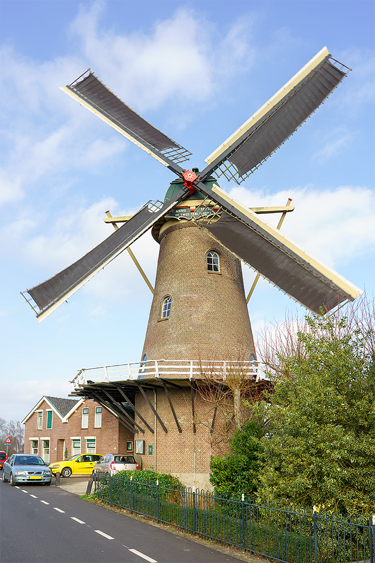 Molen 01181 De Twee Gebroeders (Wijk en Aalburg), Marcel van Nies (27-1-2018) | Database Nederlandse molens