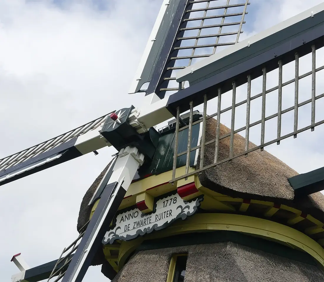 5, Molen 00970 De Zwarte Ruiter (Aalsmeer), Piet Glasbergen (17-5-2022) | Database Nederlandse molens