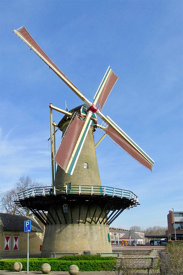 Molen 01532 De Hoop (Rozenburg), Frank Moerland (7-4-2018) | Database Nederlandse molens