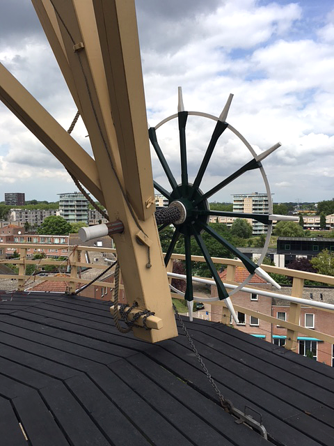 9, Molen 12213 De Palmboom (Schiedam), Coen Heijkoop (15-7-2017) | Database Nederlandse molens