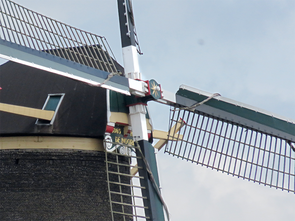5, Molen 01174 De Noord (Schiedam), William Bouter (26-7-2017) | Database Nederlandse molens