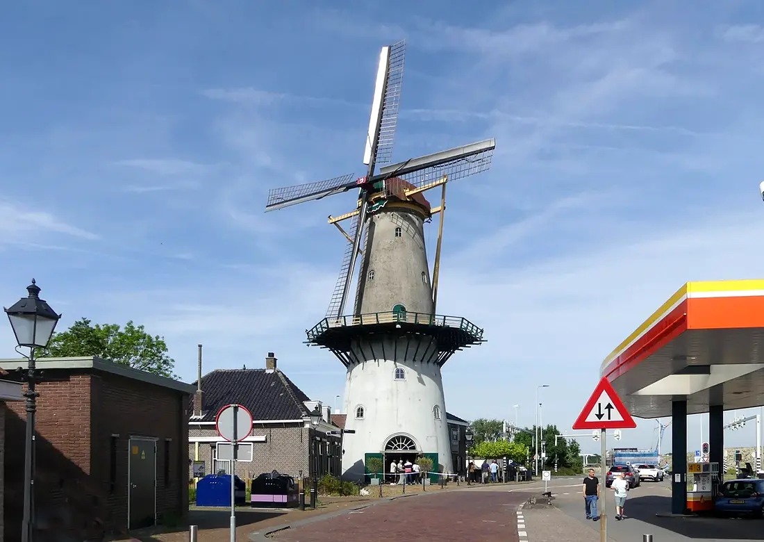 1, Molen 01913 Nooit Gedacht (Spijkenisse), Piet Glasbergen (18-5-2022) | Database Nederlandse molens
