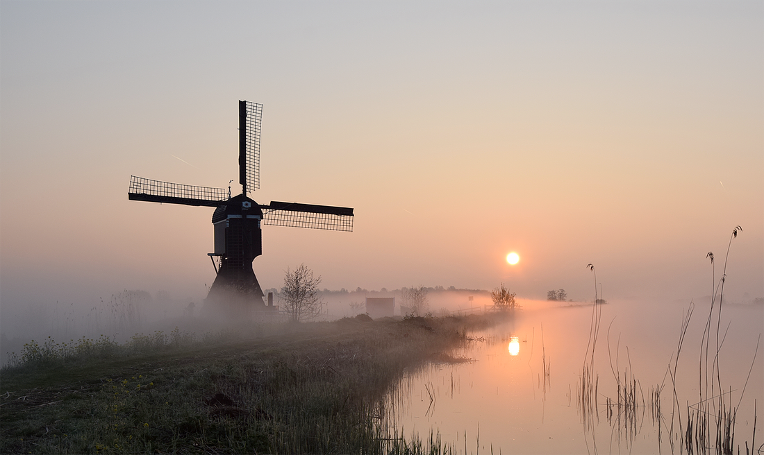 7, Molen 01496 Broekmolen (Streefkerk), Gert van der Hee (9-4-2017) | Database Nederlandse molens