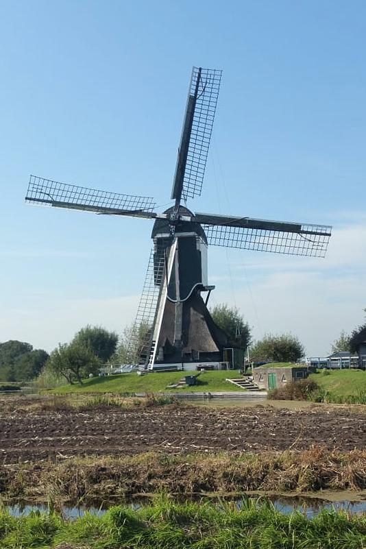 Molen 01793 bis De Bachtenaar (Vlist), Pieter Zuijkerbuijk (6-10-2018) | Database Nederlandse molens