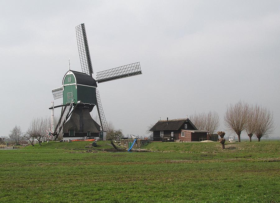 4, Molen 01793 bis De Bachtenaar (Vlist), Piet Glasbergen (23-3-2015). | Database Nederlandse molens
