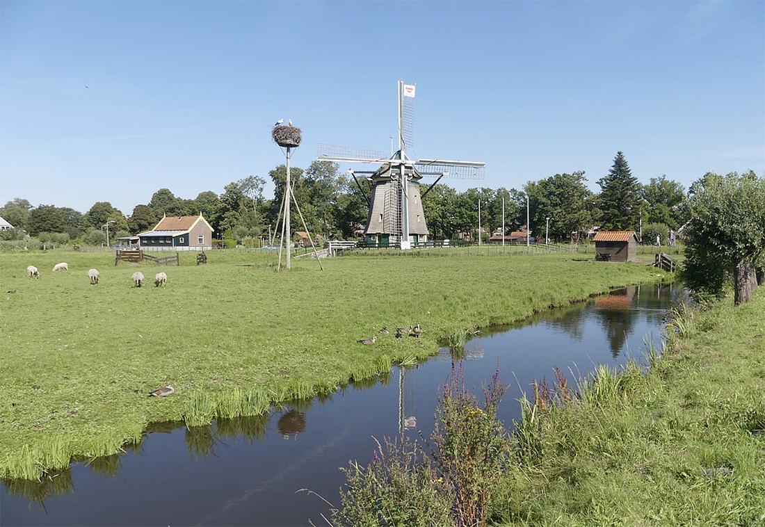 1, Molen 10691 De Vlieger (Voorburg), Piet Glasbergen (13-7-2020) | Database Nederlandse molens