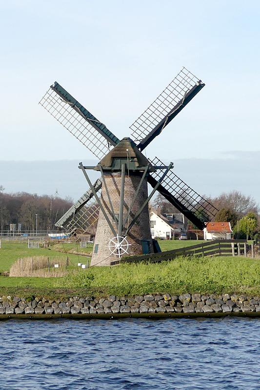 2, Molen 00977 Knipmolen (Voorschoten), Piet Glasbergen (29-1-2019) | Database Nederlandse molens