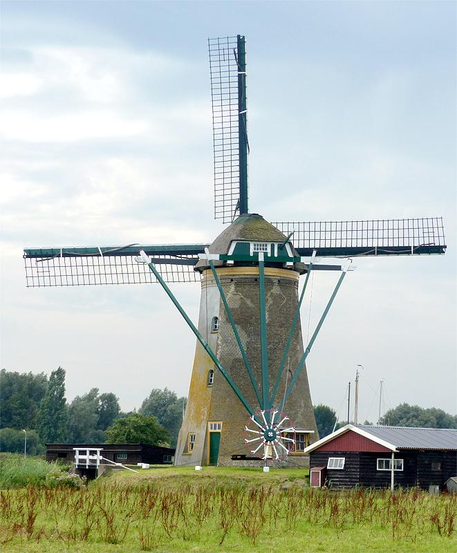 2, Molen 01788 Boterhuismolen (Warmond), Piet Glasbergen (23-8-2017) | Database Nederlandse molens