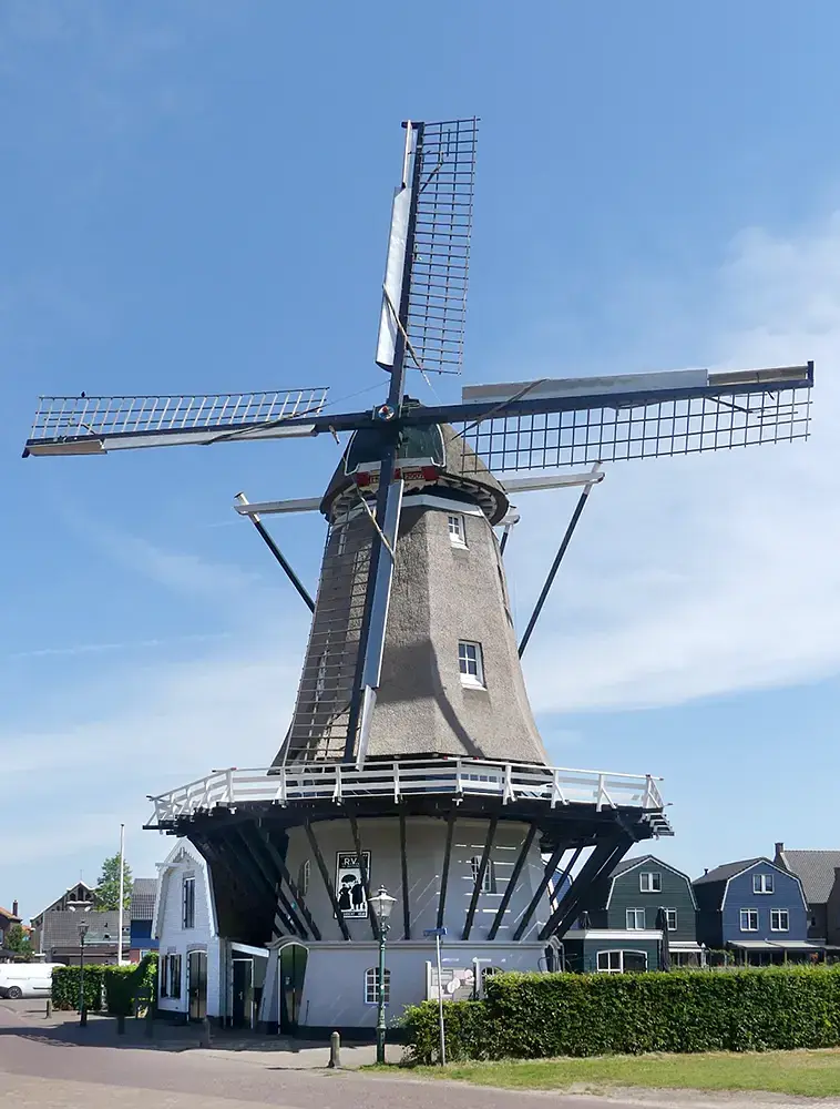 Molen 10149 De Hoop (Bunschoten), Piet Glasbergen (14-6-2021) | Database Nederlandse molens