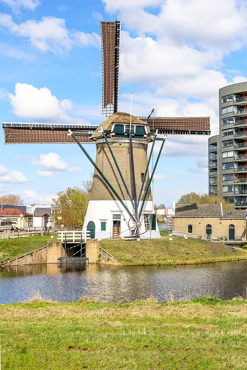 2, Molen 01795 BIS E De Mallemolen (Gouda), Frank Hendriks (2-4-2022) | Database Nederlandse molens