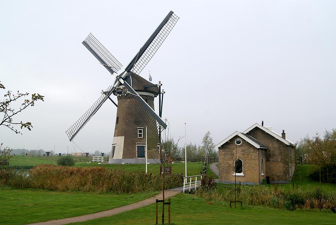 4, Molen 01795 BIS E De Mallemolen (Gouda), Kees van Drie (4-11-2015) | Database Nederlandse molens