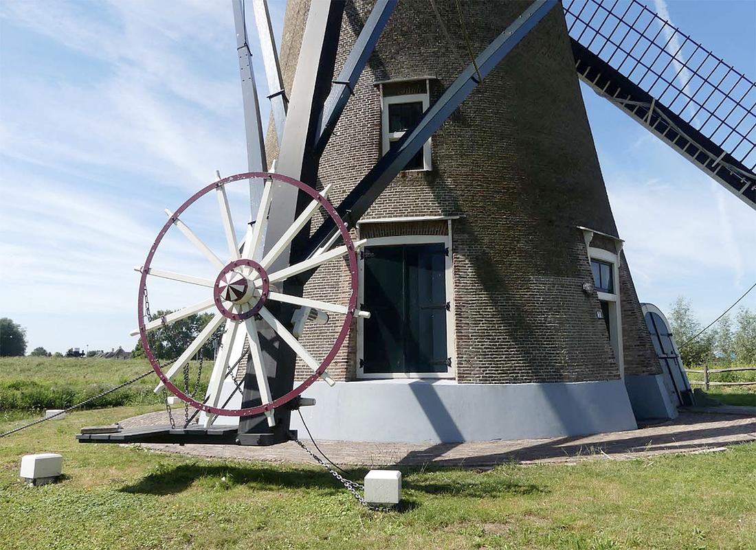 8, Molen 01795 BIS E De Mallemolen (Gouda), Piet Glasbergen (6-8-2020) | Database Nederlandse molens