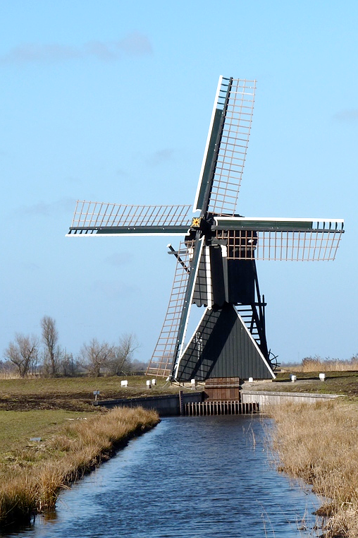 Molen 10687 Roekmole (Goëngahuizen/ Goaiïngahuzen), Willem Jans (5-3-2011) | Database Nederlandse molens