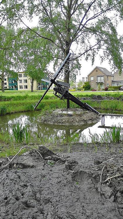 3, Molen 10234 (tjasker) (Bolsward / Boalsert ), Teake Visser (14-5-2015). | Database Nederlandse molens
