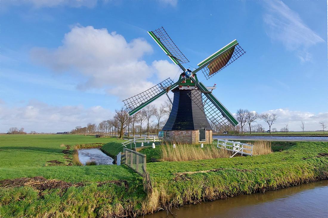 1, Molen 10685 Zwakkenburger Molen (Niezijl), Martijn Scholtens (7-2-2022) | Database Nederlandse molens