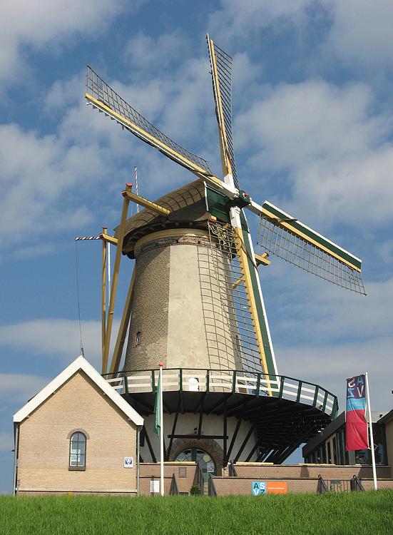 4, Molen 00920 Windlust (Nieuwerkerk aan den IJssel), Piet Glasbergen (25-4-2013). | Database Nederlandse molens