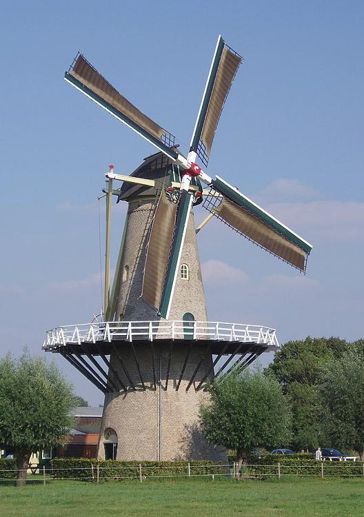 Molen 03564 De Vijf Gebroeders (Heinkenszand), Jeroen van Dijke (september 2012). | Database Nederlandse molens