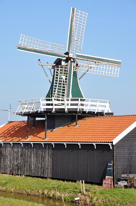 Molen 12161 De Corneliszoon (Uitgeest), Donald Vandenbulcke (23-3-2012). | Database Nederlandse molens