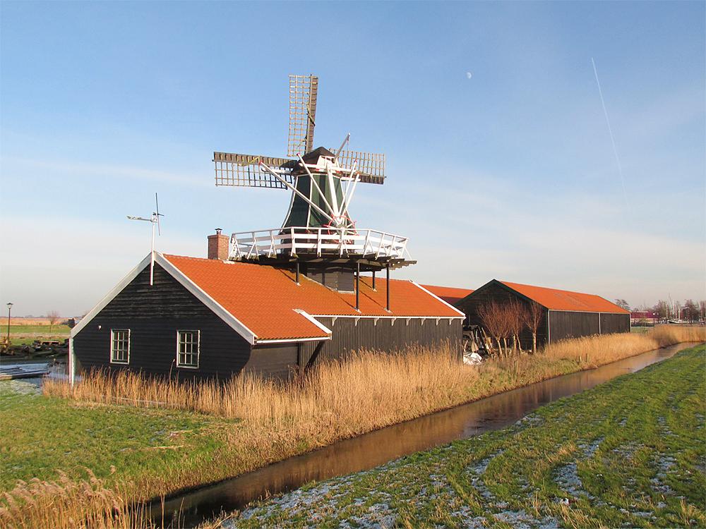2, Molen 12161 De Corneliszoon (Uitgeest), Piet Glasbergen (18-1-2016) | Database Nederlandse molens