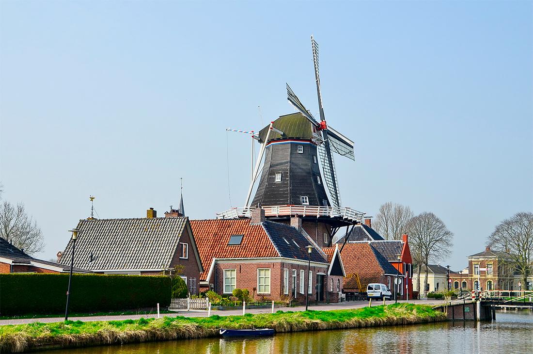 3, Molen 00458 Molen Hunsingo (Onderdendam), Bernd Käding (3-4-2014) | Database Nederlandse molens