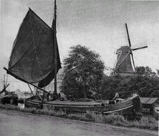 1, Molen 02710 De Starmolen (2e) (Balkbrug), De molen op zijn oude plek. Fotograaf onbekend | Database Nederlandse molens