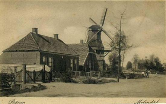 1, Molen 01022 Molen Slaghekke (Rijssen), Prentbriefkaart (coll. V. Mepschen) | Database Nederlandse molens
