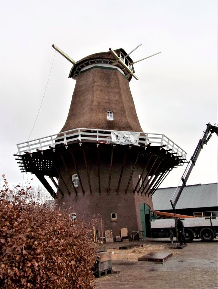 12, Molen 17263 De Ooievaar (Terwolde), Bert van Rijswijk (8-12-2017) | Database Nederlandse molens