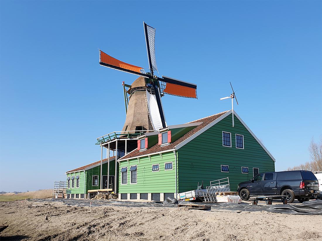 Molen 12648 De Veldmuis (Westzaan), Remco Jonker (26-2-2021) | Database Nederlandse molens