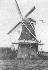 1, Molen 01451 b Wielinga-Stam (Joure/ De Jouwer), Deel van onderstaande ansichtkaart | Database Nederlandse molens