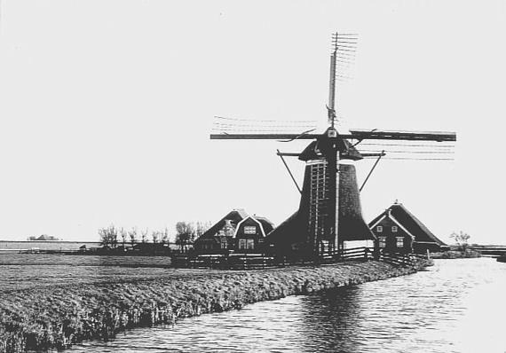 1, Molen 03719 Heidenschapsterpolder (It Heidenskip), Fotoarchief NSR | Database Nederlandse molens