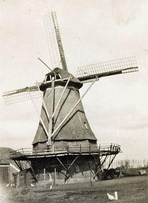 1, Molen 02728 Molen van Olsman / De Bok (Coevorden), Deel van foto, coll DHM | Database Nederlandse molens